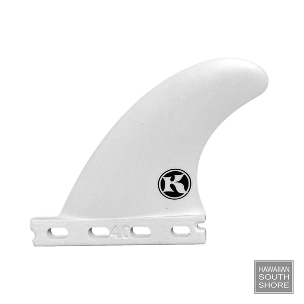 KANOA DAHLIN Side Bite 4.0&quot; FUTURES Solid White
