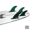 FUTURES 5 Fins F8 Legacy Honeycomb Large Green Neutral