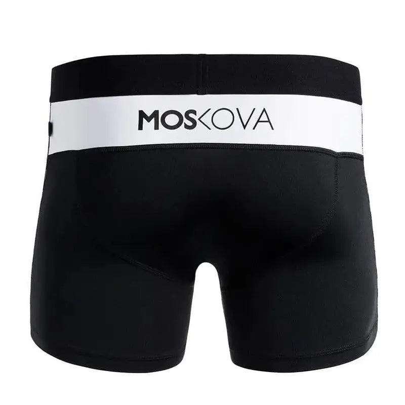 MOSKOVA/ BOXER/ M2S POLYAMIDE - CHECKER BLACK - CLOTHING