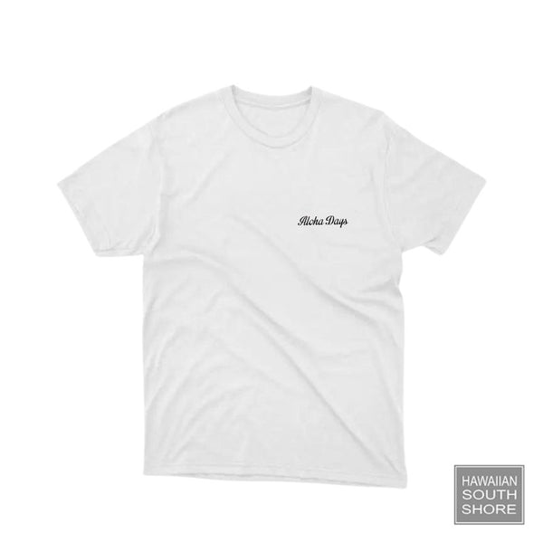 Aloha Days T-Shirt MUCHO AMORE Square Ltd. Small-Xlarge White