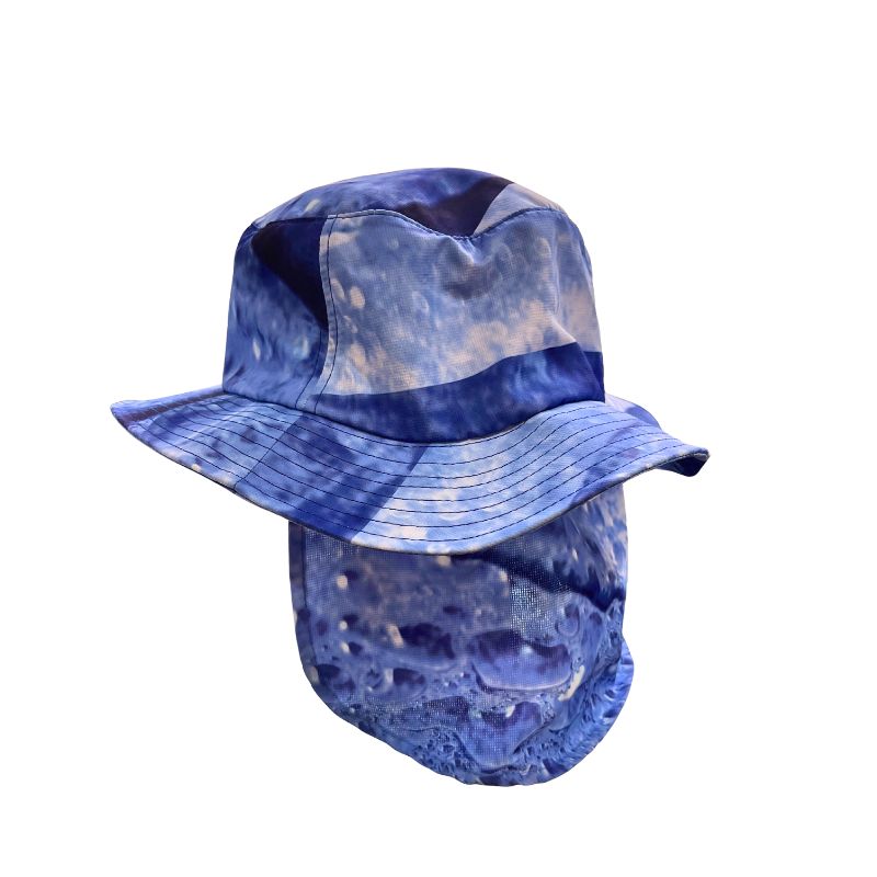DAKINE ABACO Bucket Hat With Neck Cape Blue Wave - SHOP SURF ACC.
