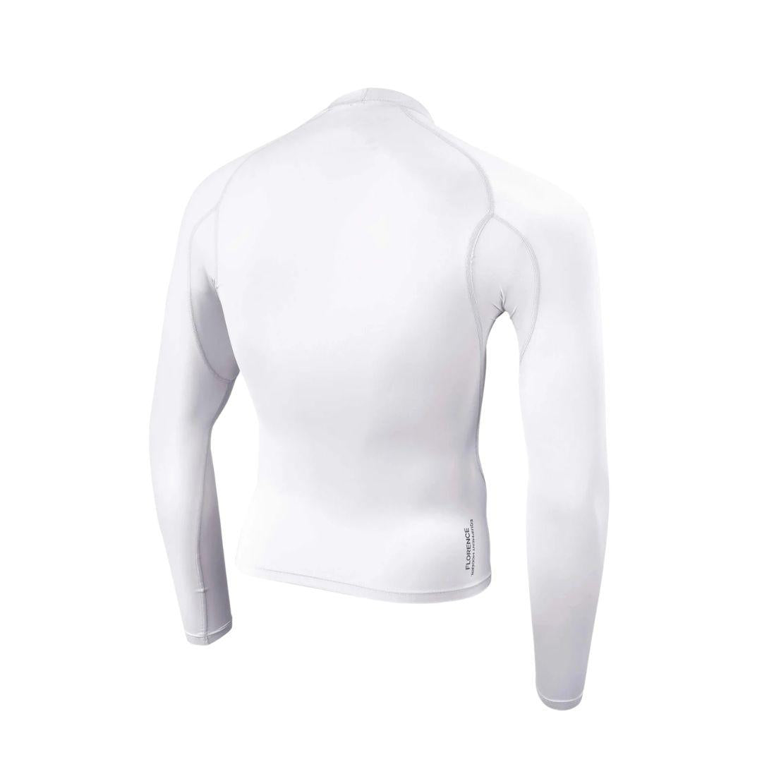 Florence Marine X Rashguard Longsleeve (Med-XLarge) White