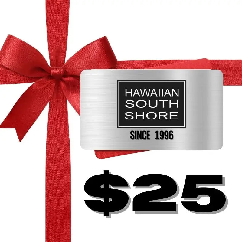 Hawaiian South Shore Surf Shop Physical Gift Card Best Christmas Gift for your Surfer Family