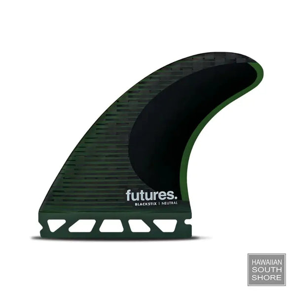 FUTURES/F8/3 Fins/Blackstix/Large/Green/Neutral Template