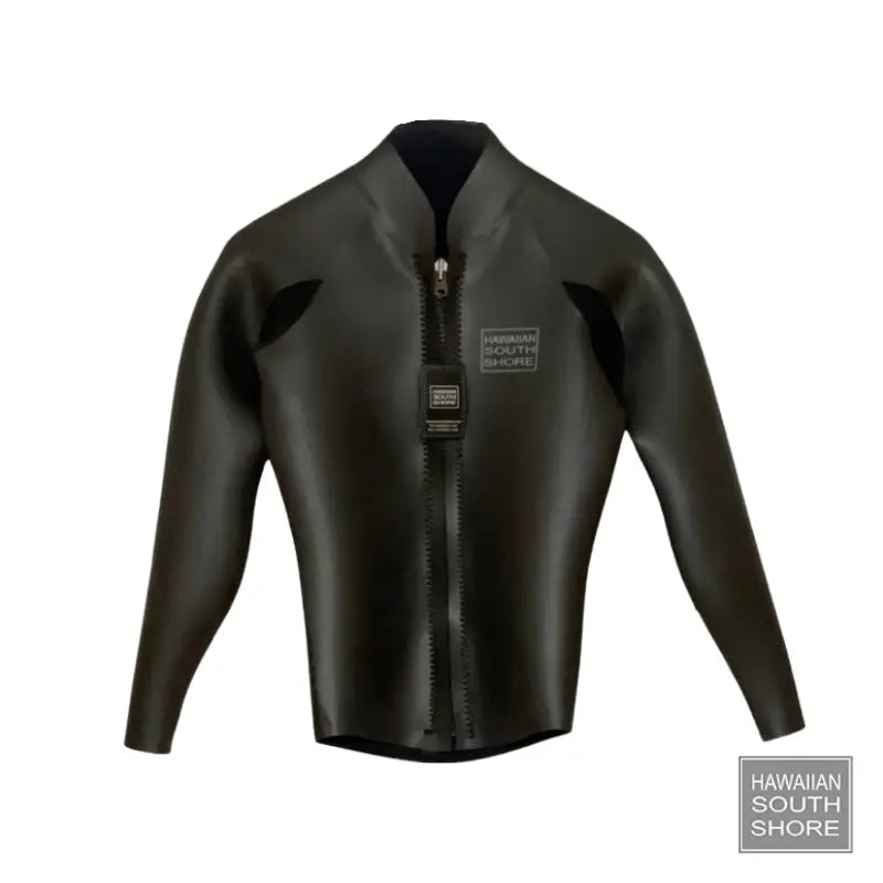 HAWAIIAN SOUTH SHORE WETSUIT 2MM Long Sleeves Jacket Black - Surfing  Swimming Wetsuit Top and Jacket