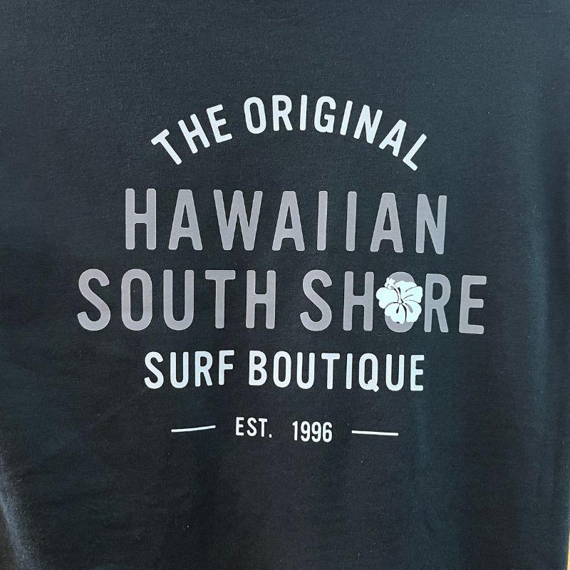 HawaiianSouthShore T-Shirt 1996 Made in Hawaii (Small-XLarge) Black Gray