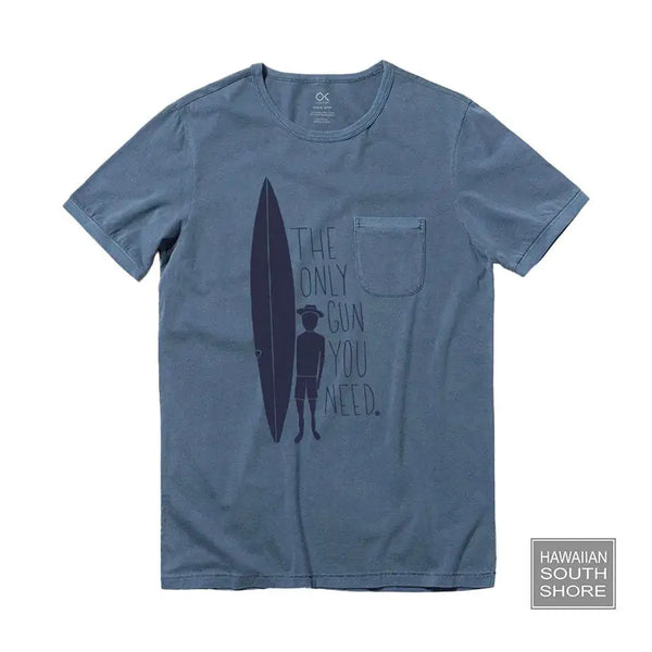 OUTERKNOWN T-Shirt ONLY GUN YOU NEED Small-XLarge Pacific