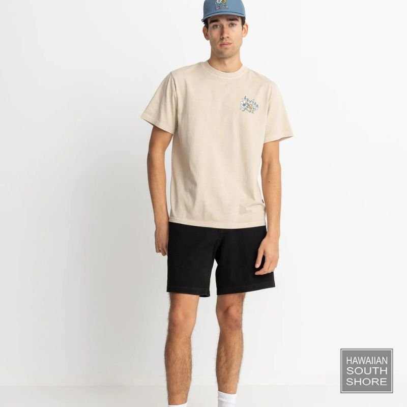 RHYTHM T-Shirt Natural Harmony Vintage (Small - XXLarge) Moonrock -