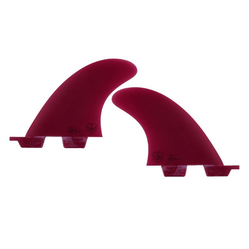 Taylor Jensen FCS Edge Sides (4"-4.25")Red - Must-Have for Surfers