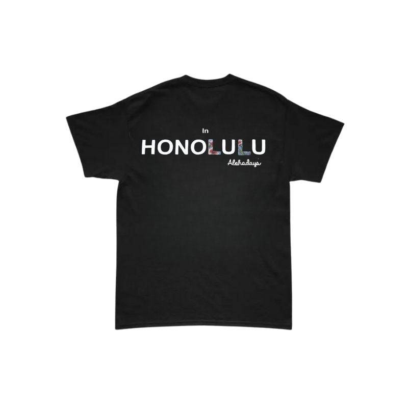 Shop Aloha Days Kids T-Shirt Surf in Honolulu Ltd. Black | Hawaii