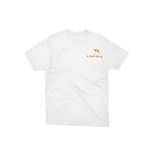 Aloha Days Kids T-Shirt MERMAID Made in Hawaii (XSmall - Large) White - Must - Have for Surfers