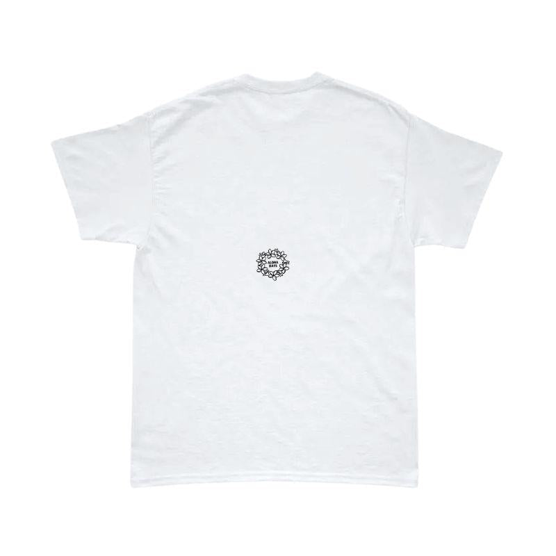 Aloha Days T-Shirt Hula Girl Frame Made in Hawaii (Small - XLarge) White - Must - Have for Surfers