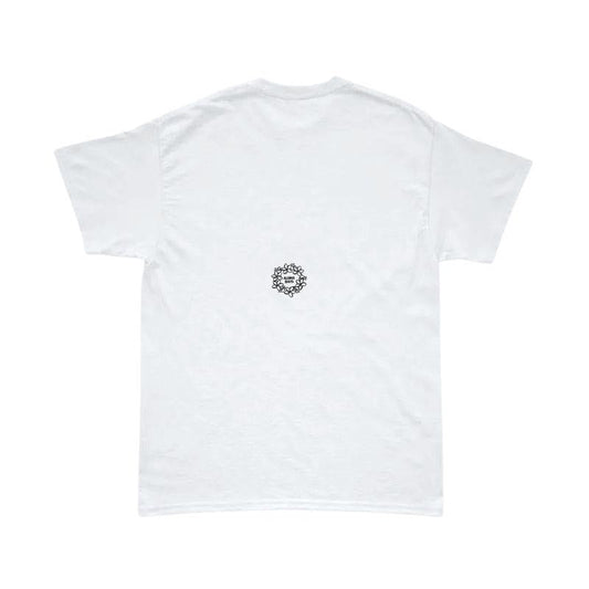 Aloha Days T-Shirt Hula Girl Frame Made in Hawaii (Small - XLarge) White - Must - Have for Surfers