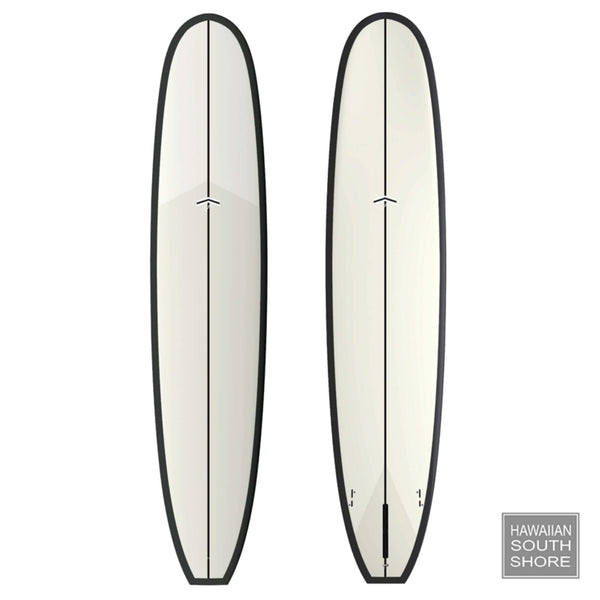 CJ Nelson CHAMELEON (9’1’) 2+1 Fin Thunderbolt Black Off White/Carbon Rail SHOP SURFBOARDS Surf and Clothing Boutique Honolulu