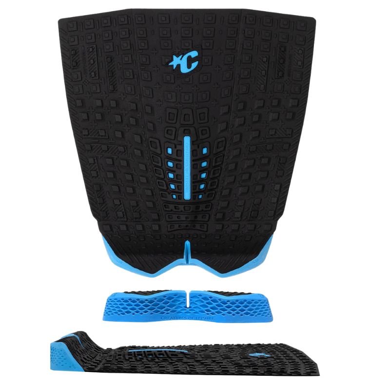 CreaturesofLeisure Deckpad Proto 1.4 Eco Black Cyan - Must - Have for Surfers