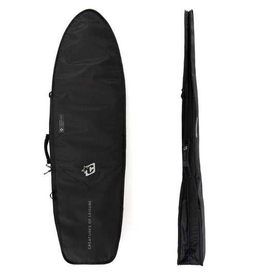 CreaturesofLeisure Fish Day Use (5'10 - 6'7) Black Silver - Must - Have for Surfers