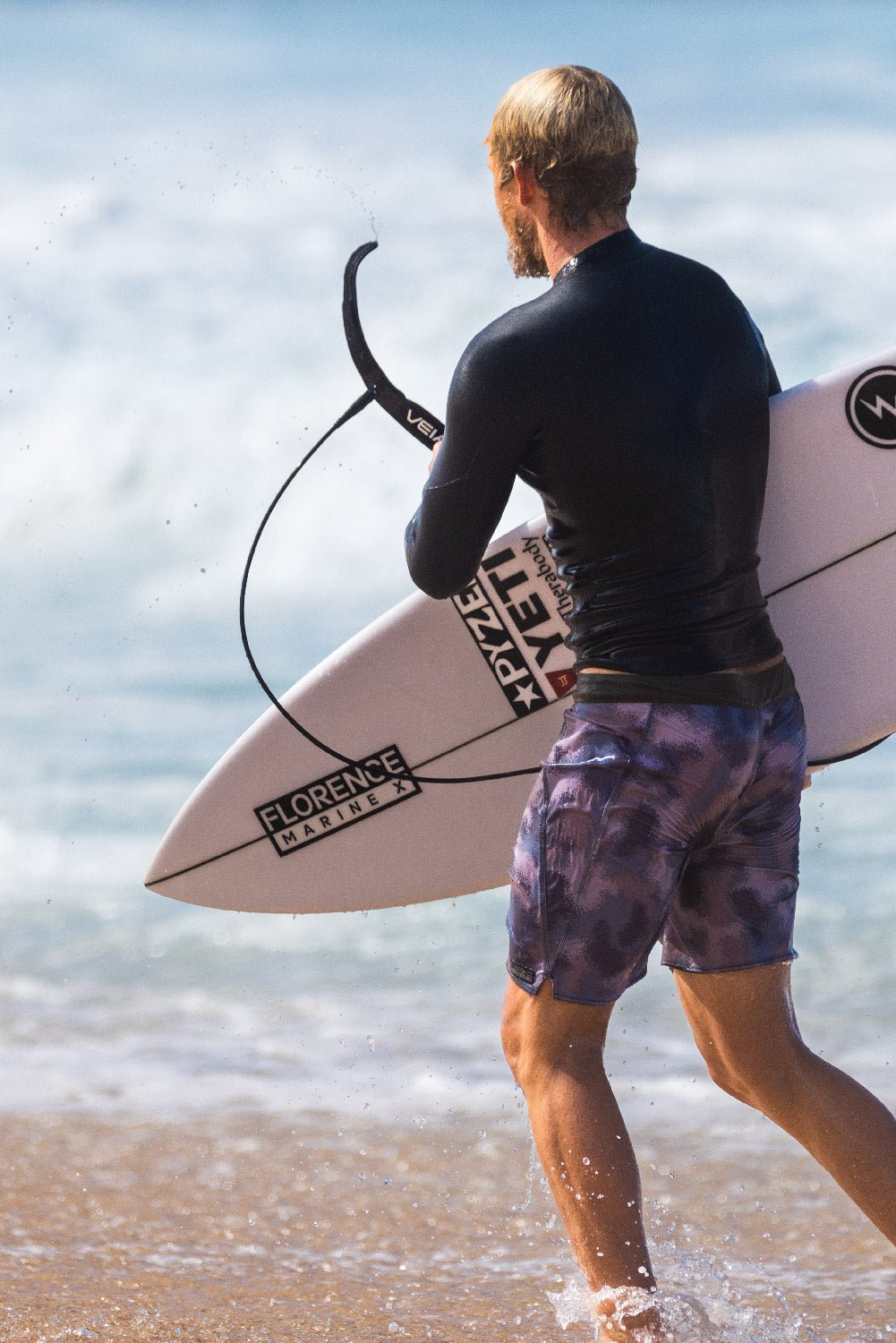 Explorer 5'6" Comp Leash - Lilac (For Online Purchase Only) - Must - Have for Surfers