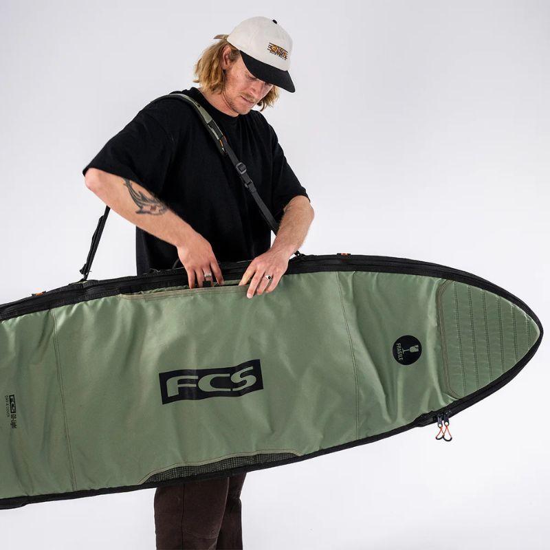 FCS Day X Longboard Cover (8'-10') Alpine - Must-Have for Surfers