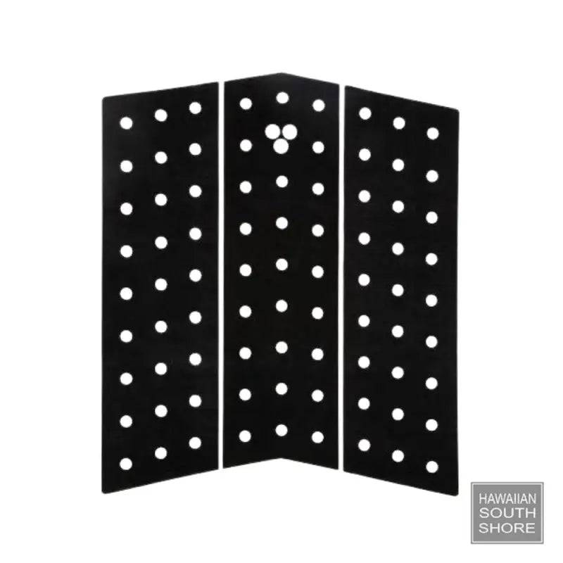FCS Deckpad Gorilla Grip Skinny Three Mid Deck Traction Black