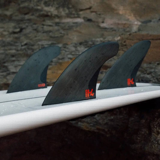 FCS II H4 3-Fin Uni Directional Carbon (Small-Large) Smoke 1- hawaii