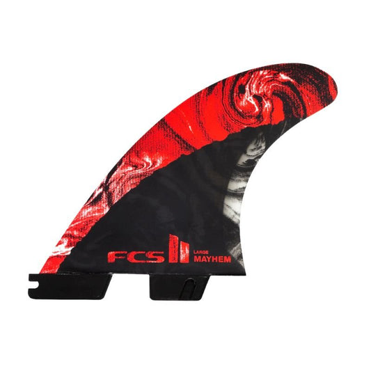 FCS II 5 - FIN Matt Biolos Mayhem PC Carbon (Medium/Large) Reactor Template - Hawaiian South Shore
