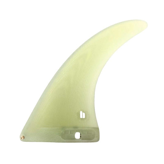 FCS II CLIQUE Longboard Fin (7" - 9") Performance Glass Clear - Must - Have for Surfers
