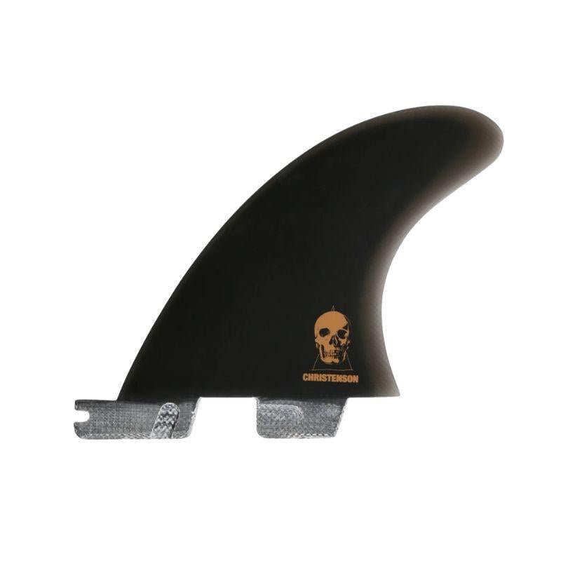 FCS II QUAD REAR Chris Christenson Performance Glass Medium Black - Must-Have for Surfers