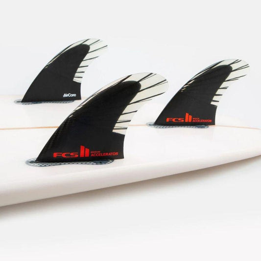 FCS II THRUSTER Accelerator PC Carbon +AirCore - Red/Black - Must-Have for Surfers