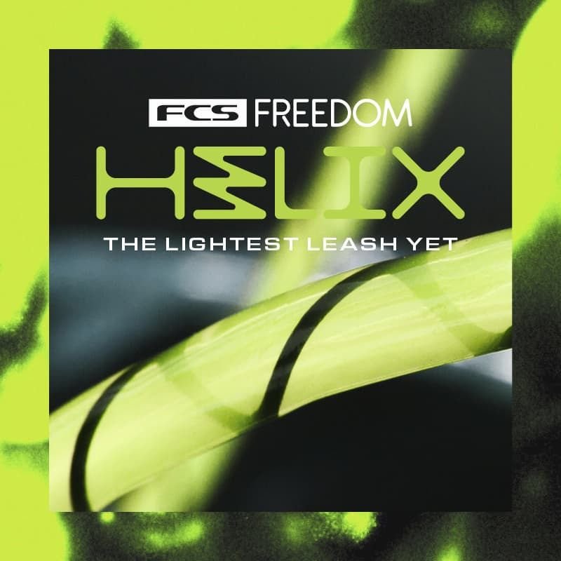 FCS Leash HELIX All Round (6') 6.5mm - Must - Have for Surfers