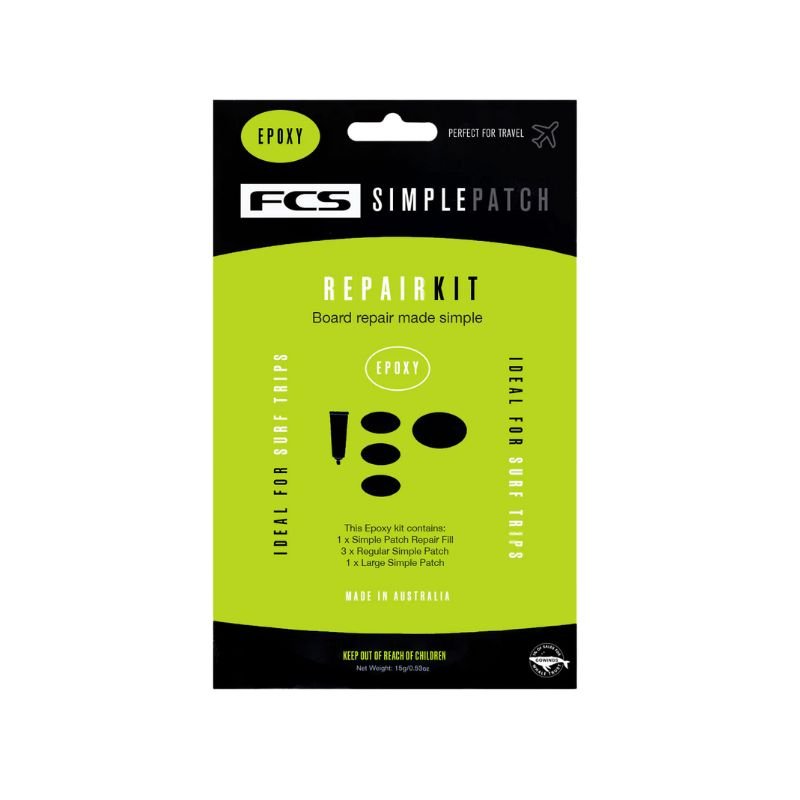 FCS Simple Patch Repair Kit - Must - Have for Surfers
