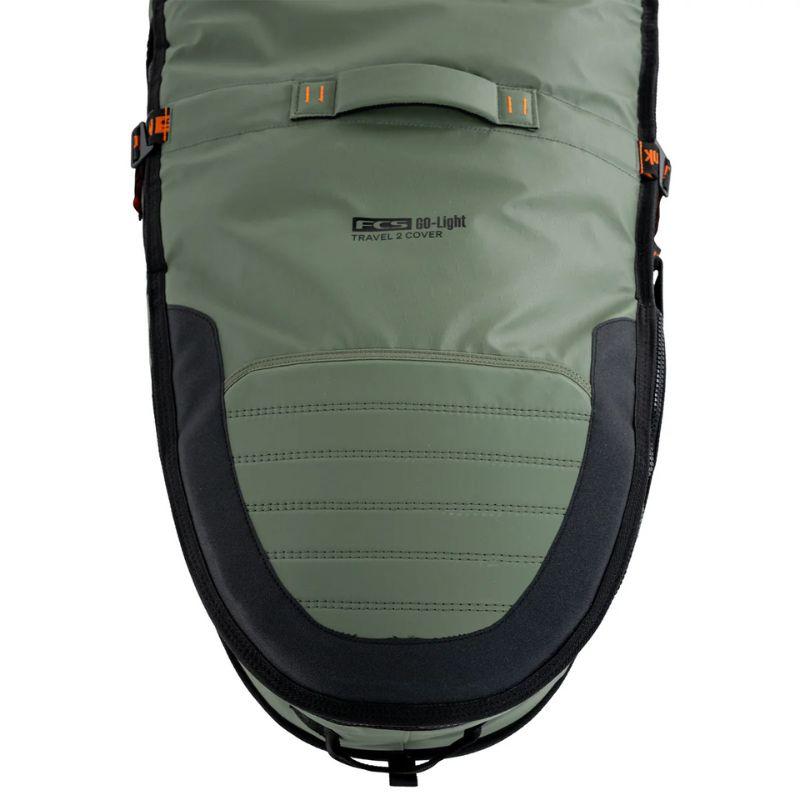 FCS Travel 2 Shortboard/Fish Cover (6'0 - 6'7) Alpine - Must-Have for Surfers