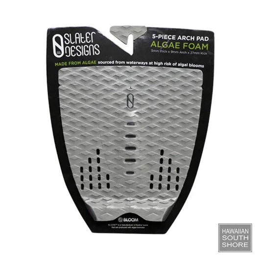 Firewire Deckpad Slater Designs 5 Piece Arch Traction Grey - Must - Have for Surfers