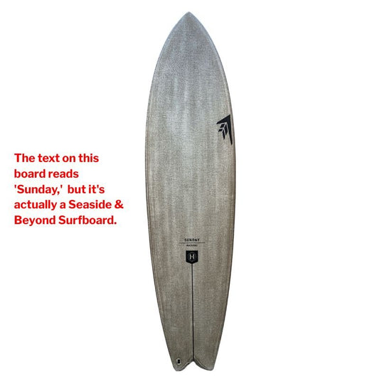 FIREWIRE Seaside and Beyond FUTURES (6'8) Volcanic - Must - Have for Surfers