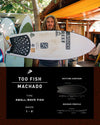 FIREWIRE TOO FISH MACHADO 5’2-6’3 FUTURES Helium 2 White SHOP SURFBOARDS Surf and Clothing Boutique Honolulu