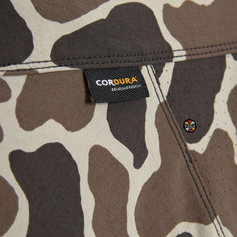 Florence Marine X Boardshorts Cordura® Airtex 28" - 38" Tundra Camo - Must - Have for Surfers