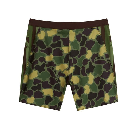 Florence Marine X Boardshorts Pro Hawaii 28" - 38" Tropical Green Camo - Must - Have for Surfers