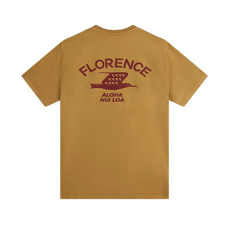Florence Marine X T-Shirt NUI LOA (Small - XLarge) Dark Prado - Must - Have for Surfers