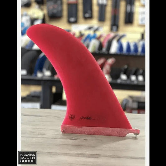 CJ Nelson CLASSIC PIVOT Longboard Fin Fiberglass 9.5"-10.5" Red 1 - hawaii