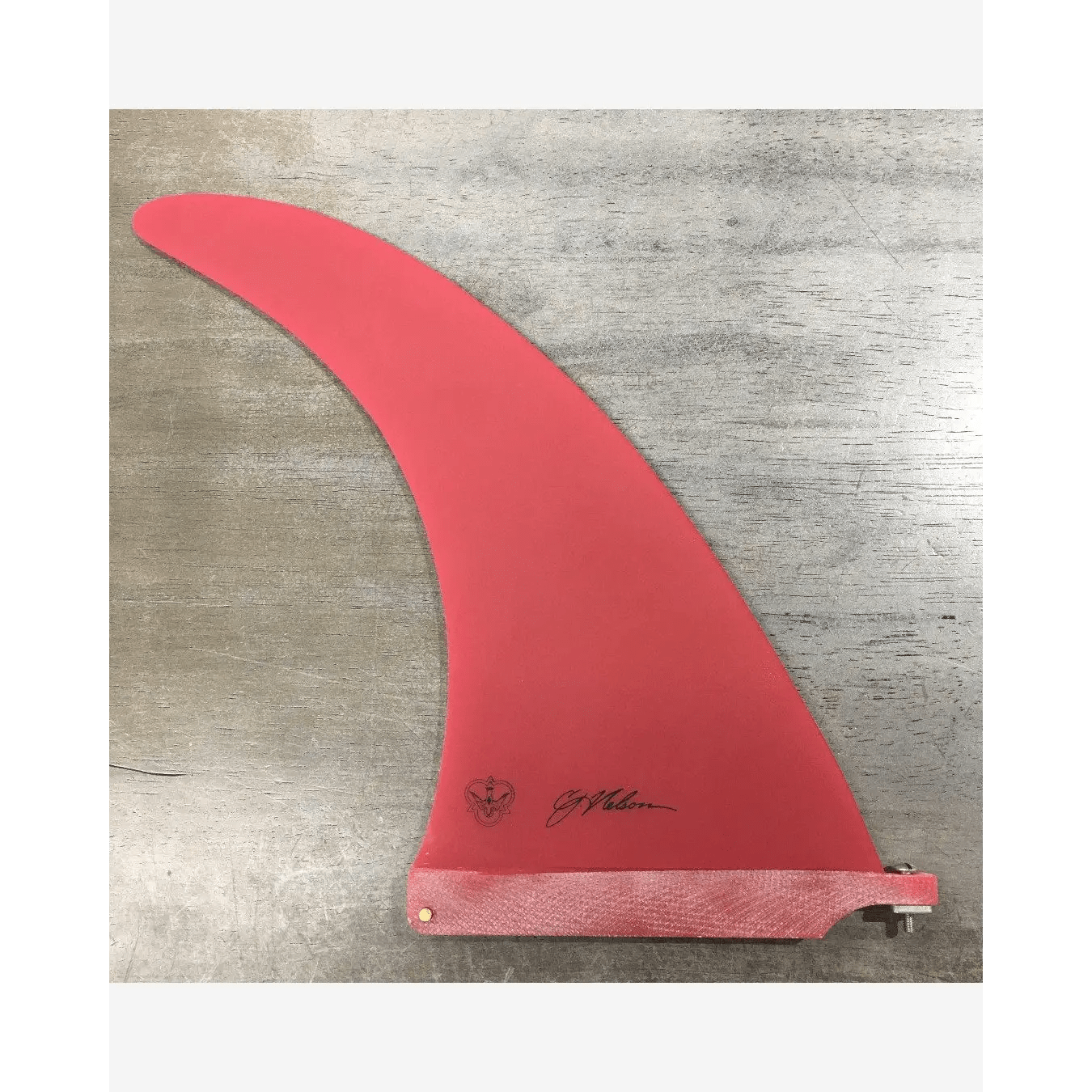 CJ Nelson INVOLVEMENT Longboard Fin 9.0"-10.5" Red 4- hawaii