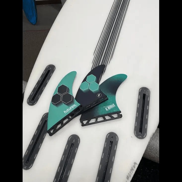 FUTURES Al Merrick 3-Fin Honeycomb Medium Rake Template - Must-Have for Surfers