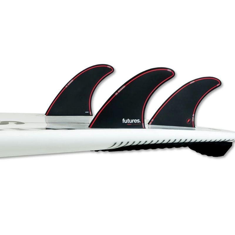Futures THRUSTER Jordy Large Honeycomb Black/Red