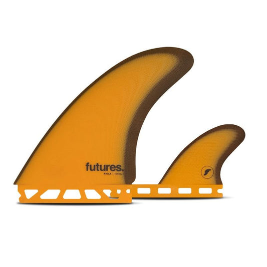 Futures TWIN+1 Akila Aipa Fiberglass Orange Brown - Must - Have for Surfers