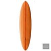 Harley Ingleby MID 6 (7’6) 5 Fin FCS Thunderbolt Red Orange SHOP SURFBOARDS Surf and Clothing Boutique Honolulu