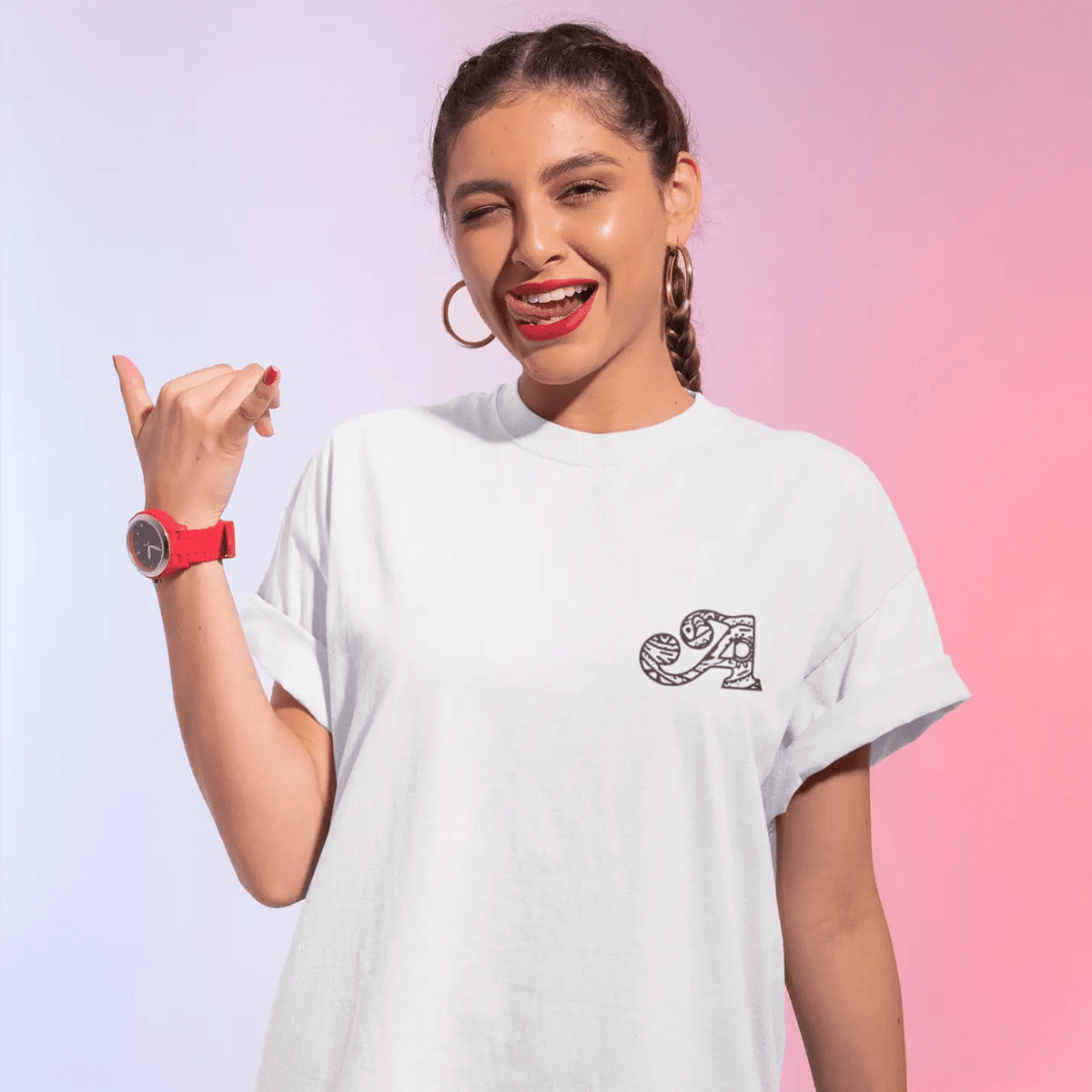 Hawaiian South Shore T-Shirt Aloha Made in Hawaii White – view 5