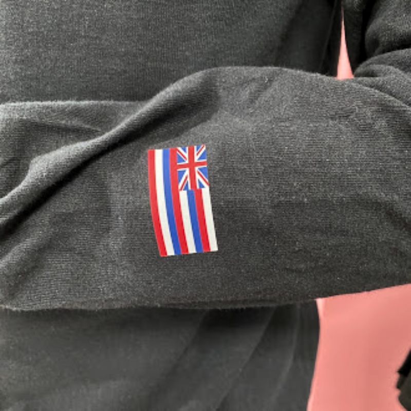 HawaiianSouthShore Longsleeves Tee SURFPOINT (Small - XLarge) Black - Must - Have for Surfers