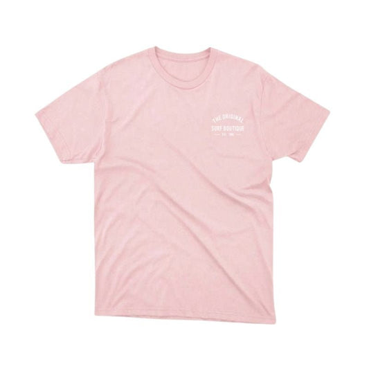 HawaiianSouthShore T-Shirt 1996 Made in Hawaii (Small - XXLarge) Pink White - Must - Have for Surfers