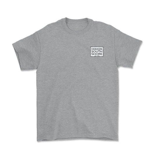 HawaiianSouthShore T-Shirt SURFPOINT Made in Hawaii (XL) Heather Grey - Must - Have for Surfers