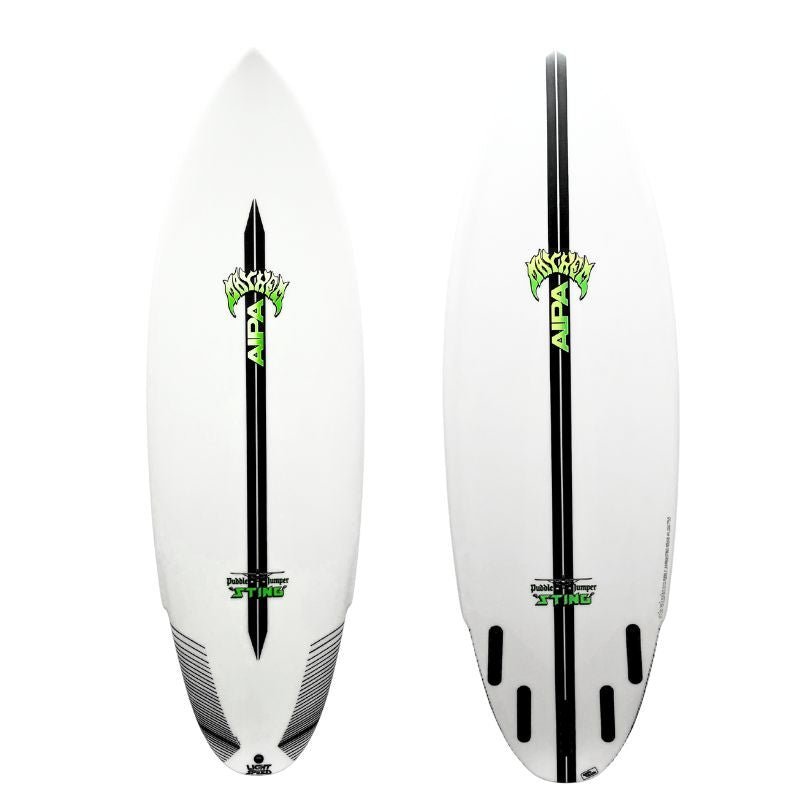 LOST Puddle Jumper Sting Round Lightspeed - 5'7 - FUTURES - Green