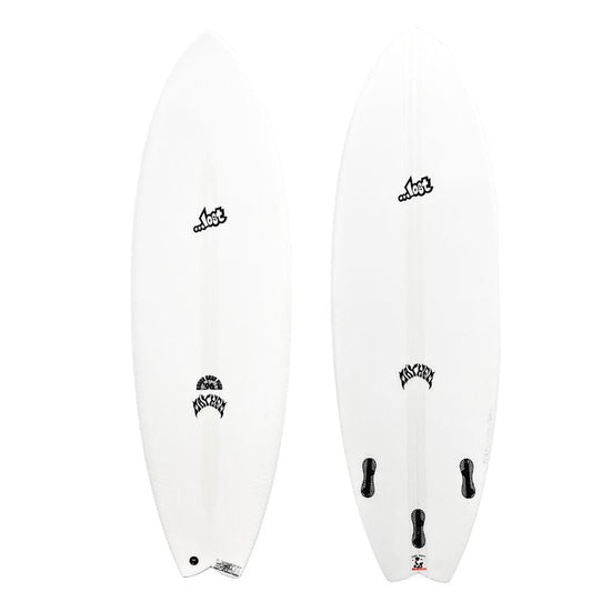 Lost RNF 96 Lightspeed II (5'1 - 6'3) Regular Dims - 5'1 X 18.63 X 2.22 V23.85 - FCS II