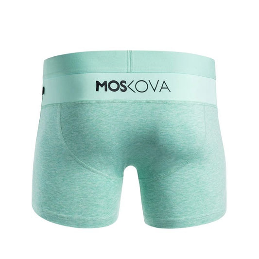 MOSKOVA BOXER M2 Cotton (Med - XLarge) Heather Turquoise - Must - Have for Surfers